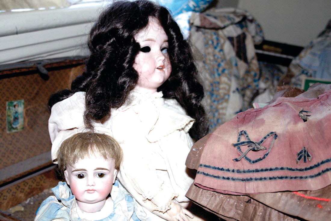 IN THE EYES: Another encounter that was witnessed by both Kennedy and Bell at the Sprague Mansion, as they each captured photos, of a doll’s eyes move on camera; the problem is, the eyes are painted on! The Doll Room is no longer in place at the mansion.