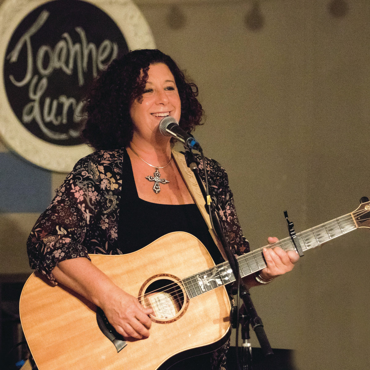 SHARING EMOTIONS: Warwick resident and musician Joanne Lurgio recently won the John Lennon Songwriting Contest’s “Stuck at Home” weekly songwriting contest with her song “Seven Minutes Down,” recounting the final moments of George Floyd.