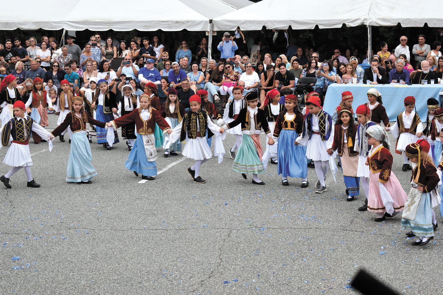 TERRIFIC TROUPE: The Odyssey Dance Troupe again put on five prolific performances that impressed hundreds of people who visited the Cranston Greek Festival last weekend.